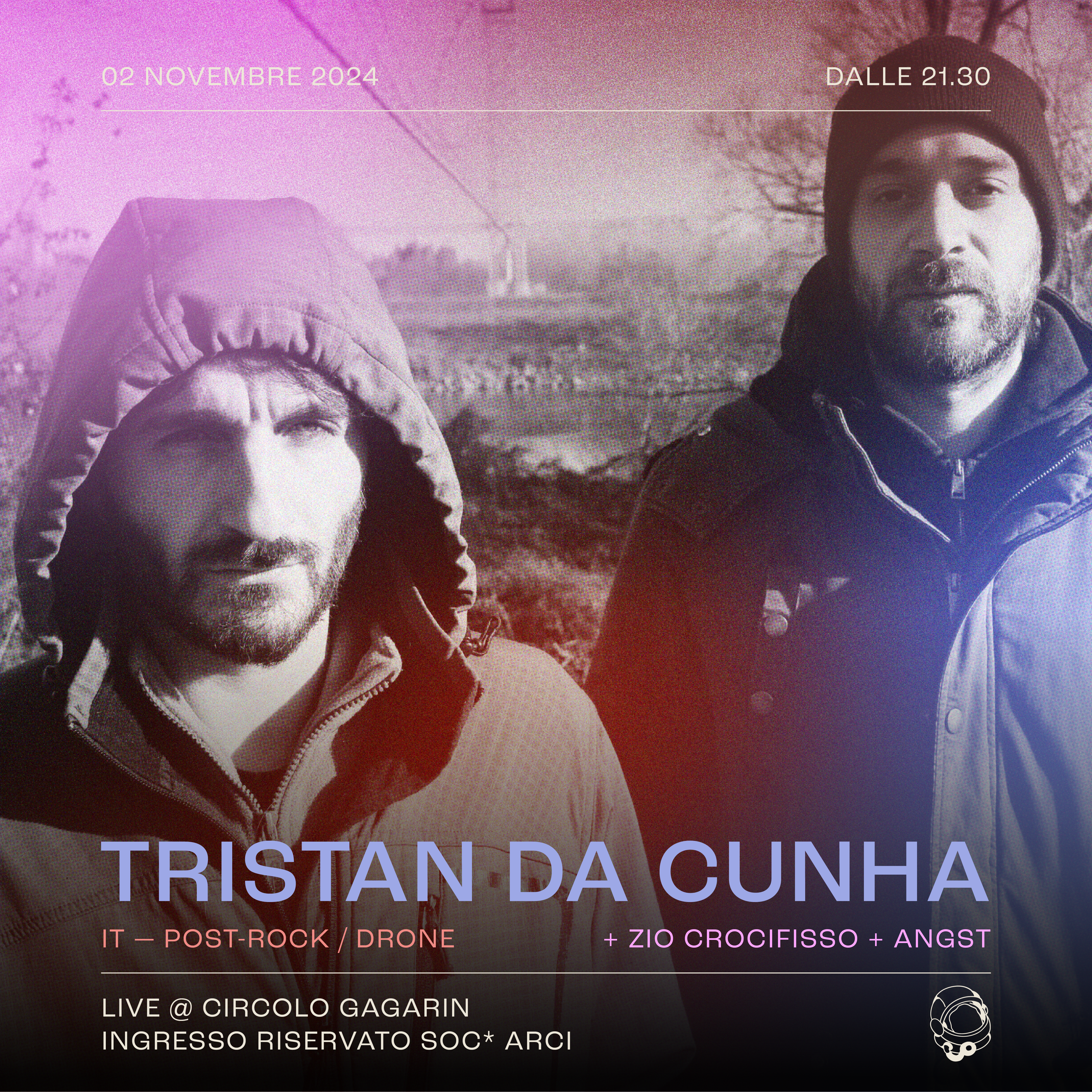 Tristan da Cunha + Zio Crocifisso + Angst