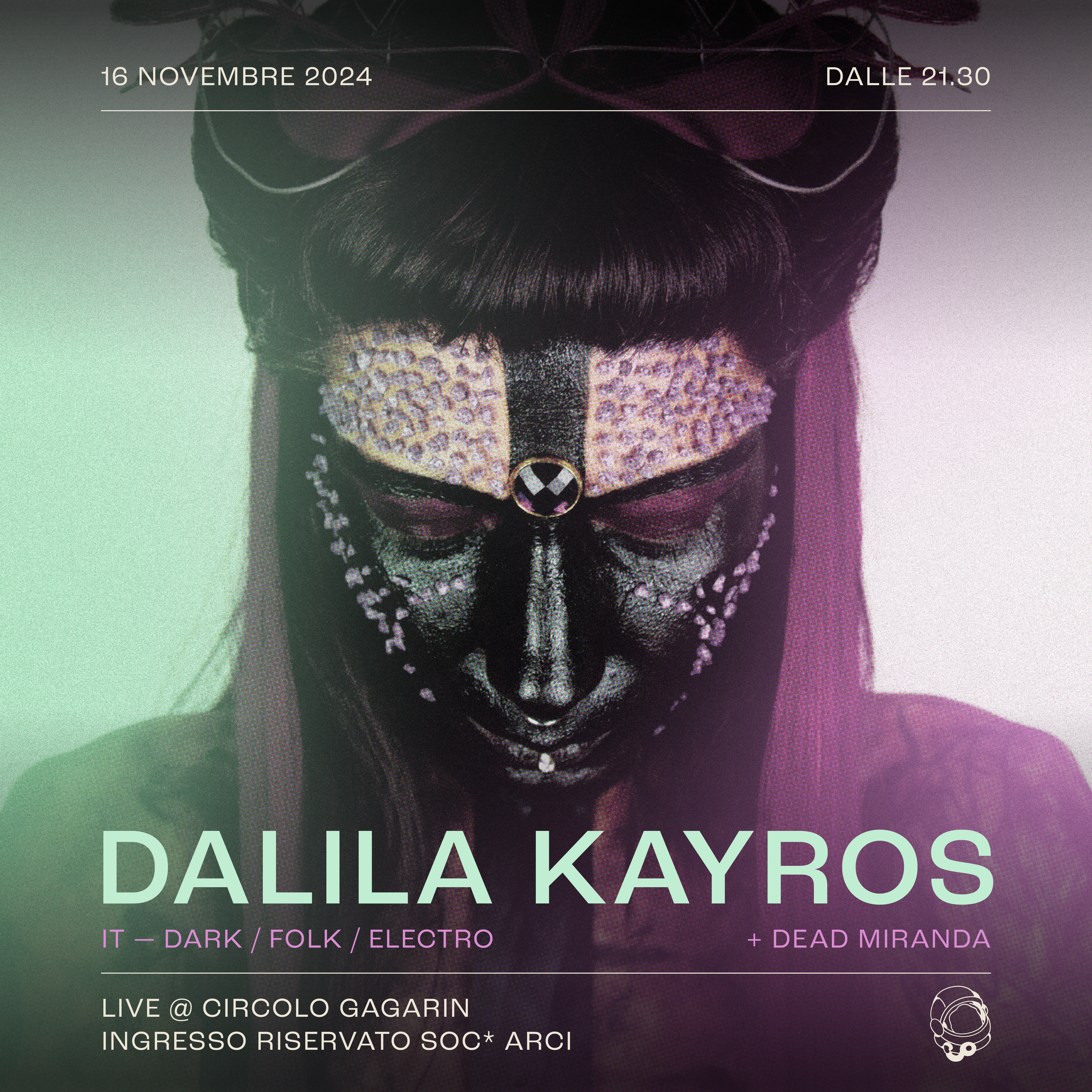 Dalila Kayros + Dead Miranda | Live al Circolo