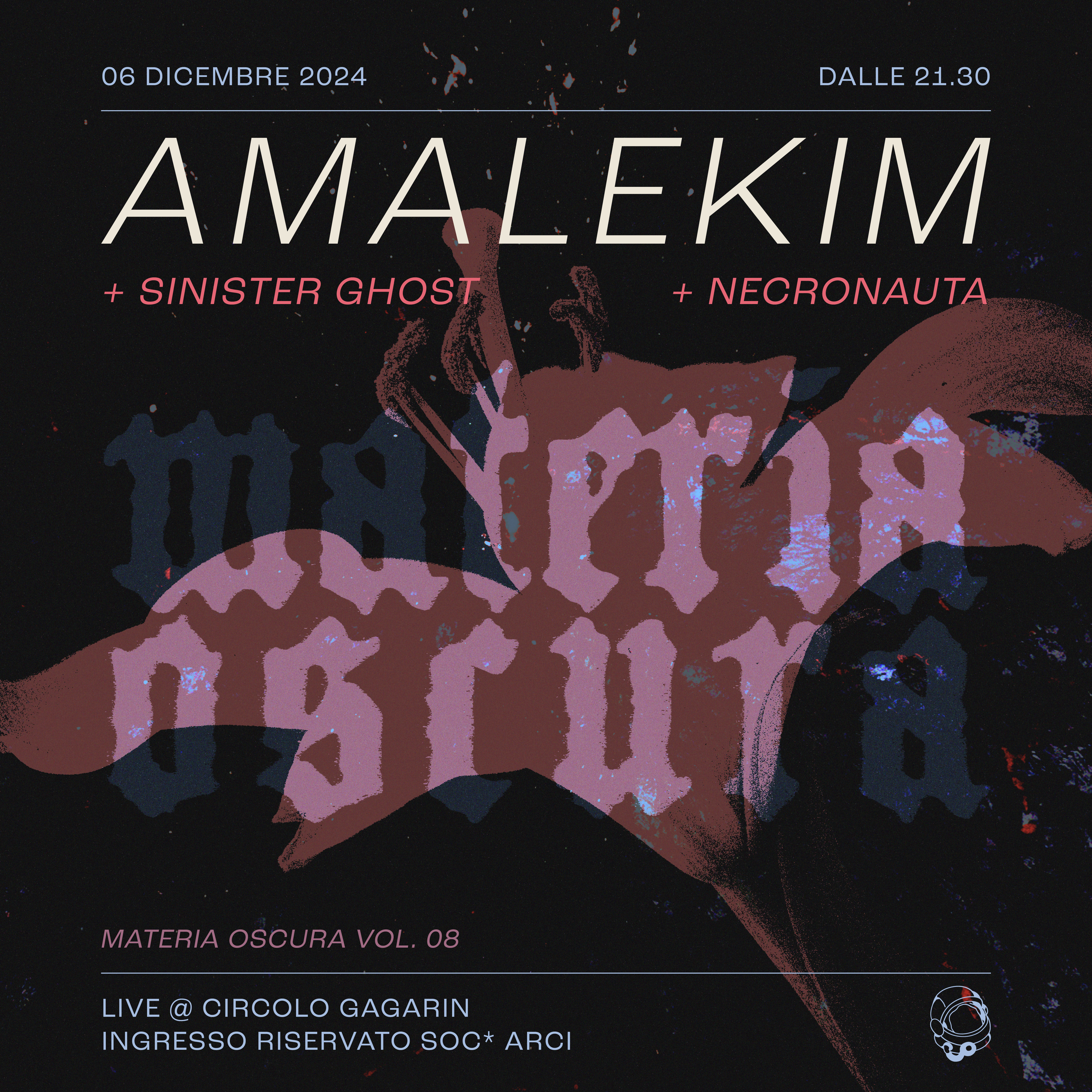 𝕸𝖆𝖙𝖊𝖗𝖎𝖆 𝕺𝖘𝖈𝖚𝖗𝖆: Amalekim + Sinister Ghost + Necronauta