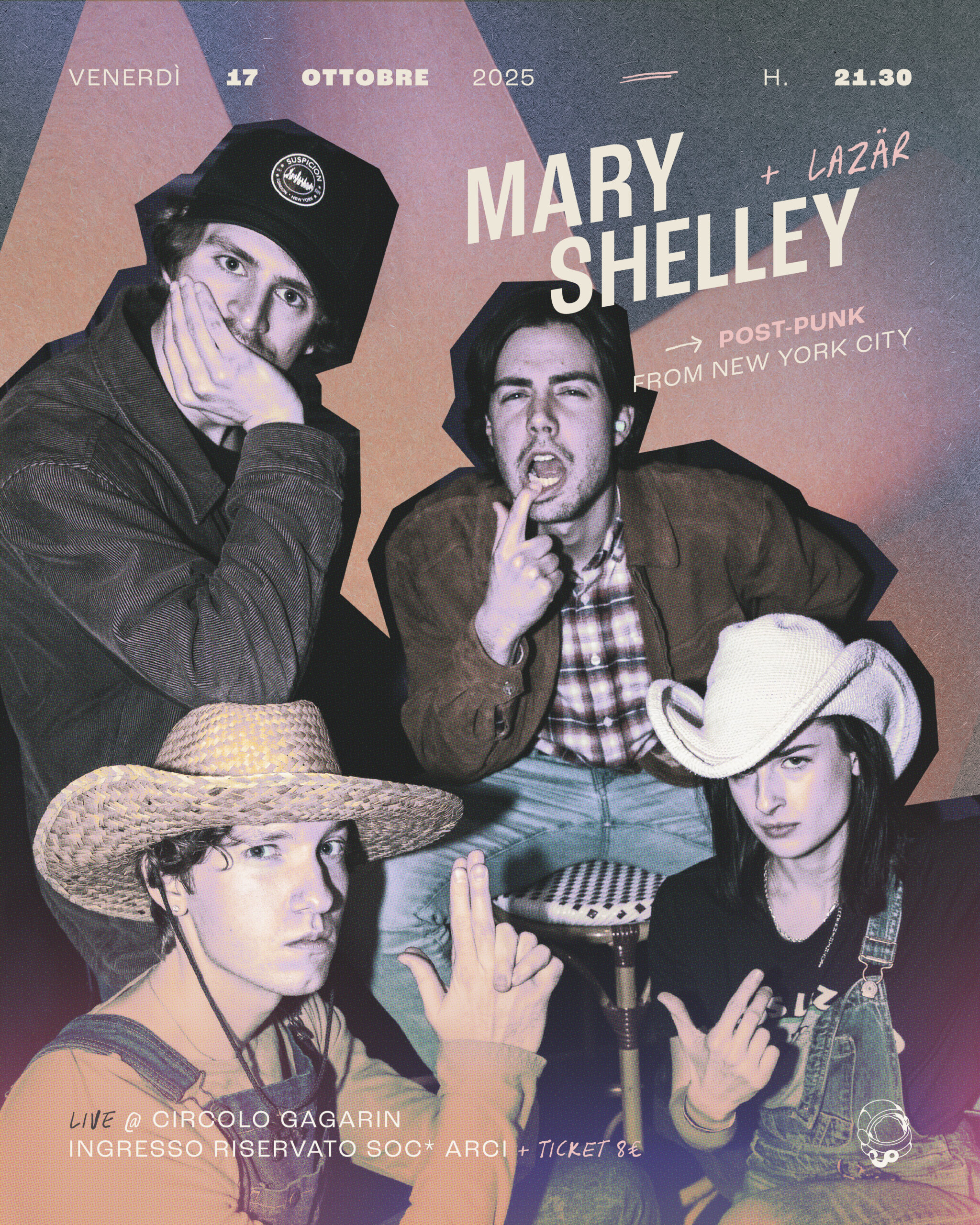 Mary Shelley + Lazรคr | Live al Circolo