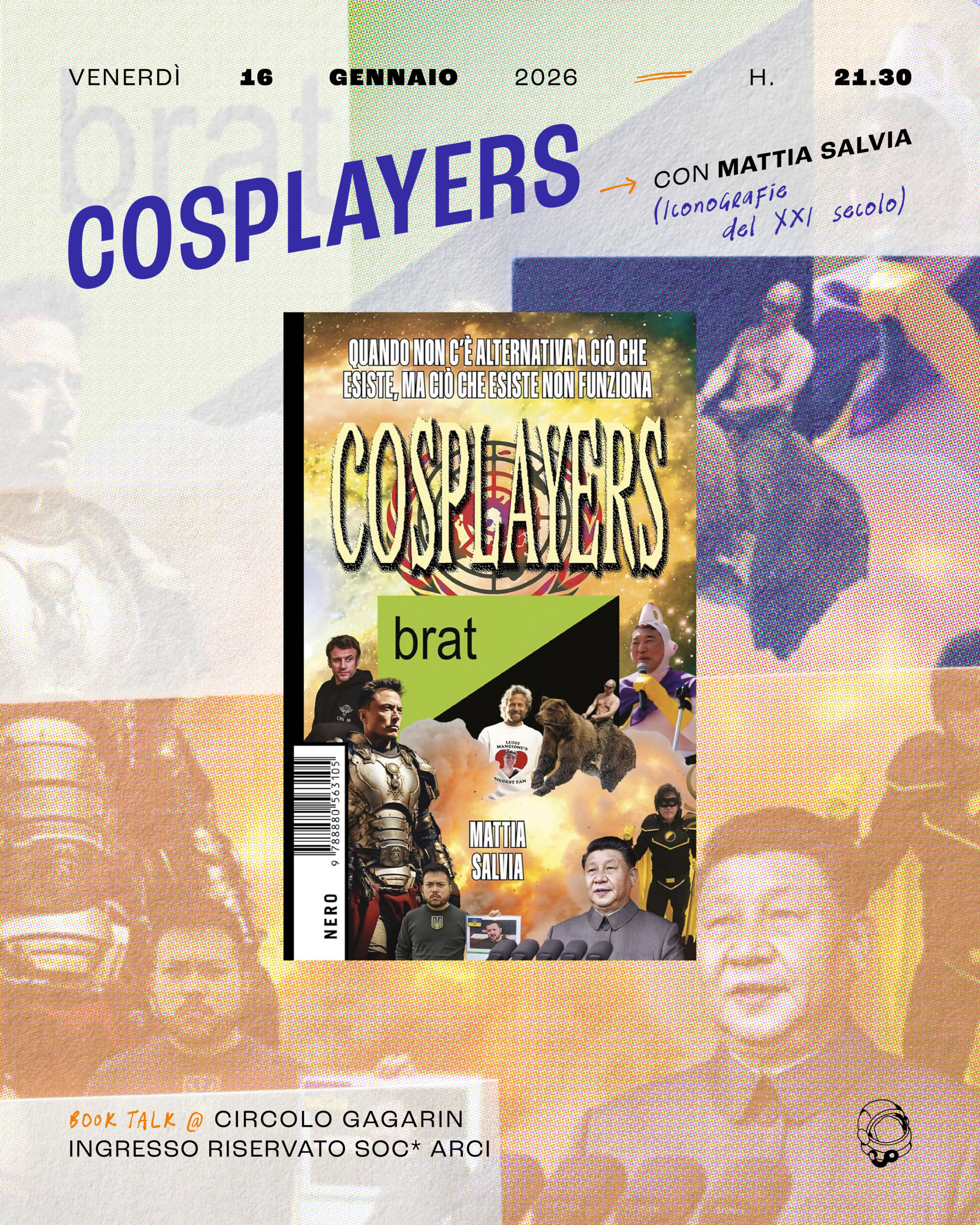 Cosplayers | BookTalk con l’autore Mattia Salvia 